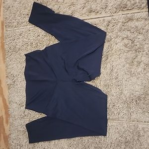 Aerie Navy WorkOut Leggings size L